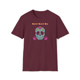 Limited Edition Fall Sugar Skull Benchas soft style t-shirt - Big Benchas