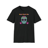 Limited Edition Fall Sugar Skull Benchas soft style t-shirt - Big Benchas