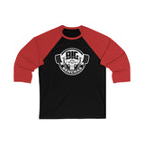 Big Benchas Unisex 3 Sleeve Baseball Tee - Big Benchas