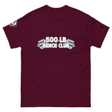 Official 500 LB Bench Club T-Shirt - Big Benchas