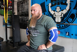 Big Benchin' Elbow Sleeves (Blue) - Big Benchas